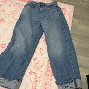 Cotton On Blue Wide Leg Jeans